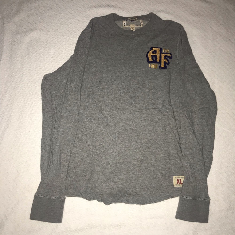 Abercrombie & Fitch Vintage Long Sleeve Muscle Tee
